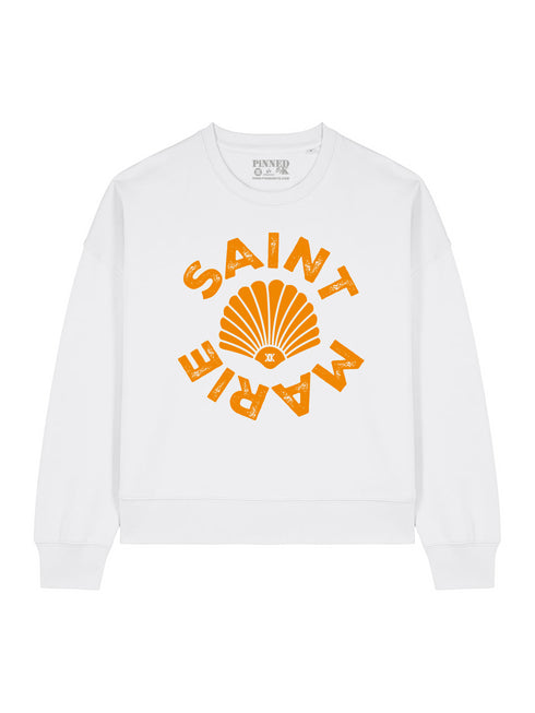 Boxy Sweater Shell Orange